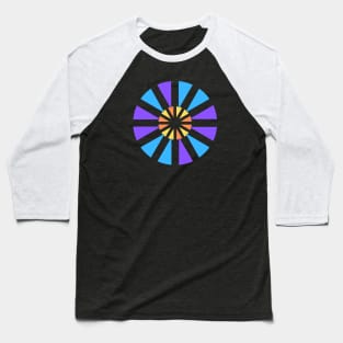 Mid Century Iris Baseball T-Shirt